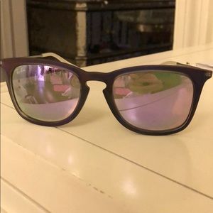 PURPLE REFLECTIVE RAY BANS
